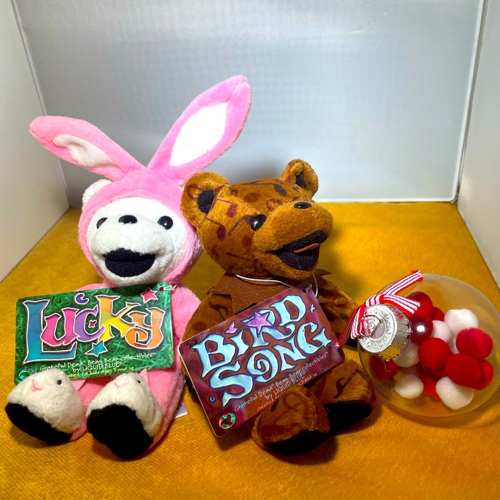 Liquid Blue bean bear